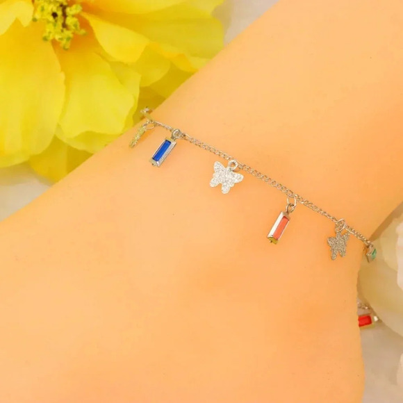Minimalist Anklet, Sleek & Modern Design, Women’s Fashion, YC110356-A - Picture 5 of 10
